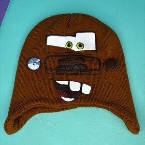 Disney Cars Tow Mater Earflap Beanie